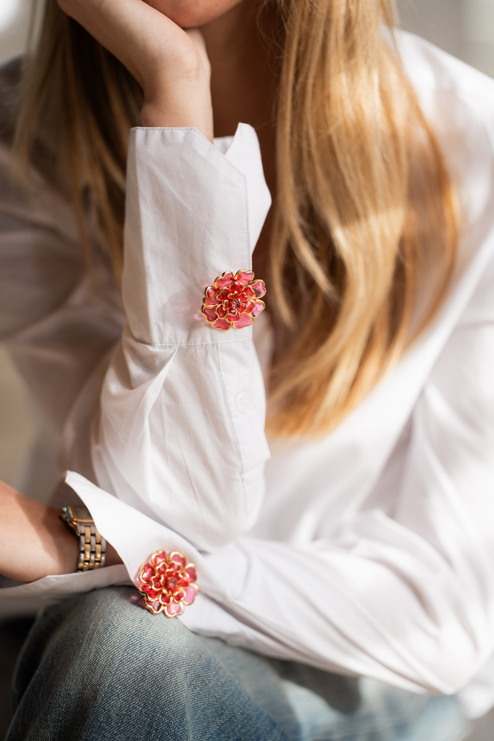 Daisy Flower | Button Covers 1 Set