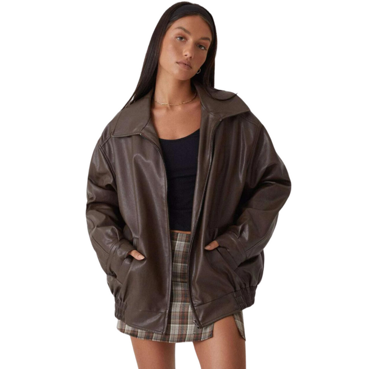 Monique™ | Leather Jacket