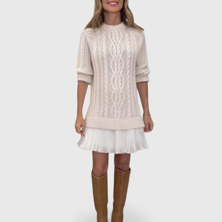 Dira™ | Elegant Sweater Dress