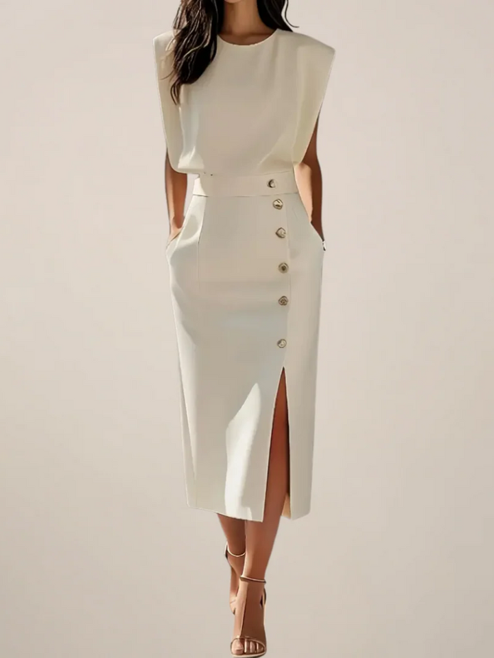 Mansory | Midi Dress with Side Slit