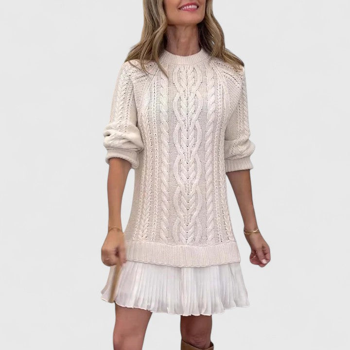 Dira™ | Elegant Sweater Dress