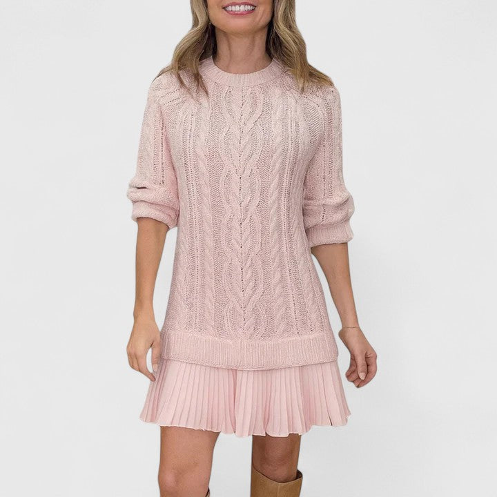 Dira™ | Elegant Sweater Dress