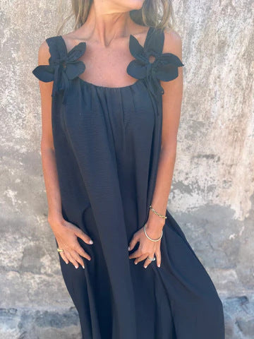 Floretta | Floral U Neck Dress