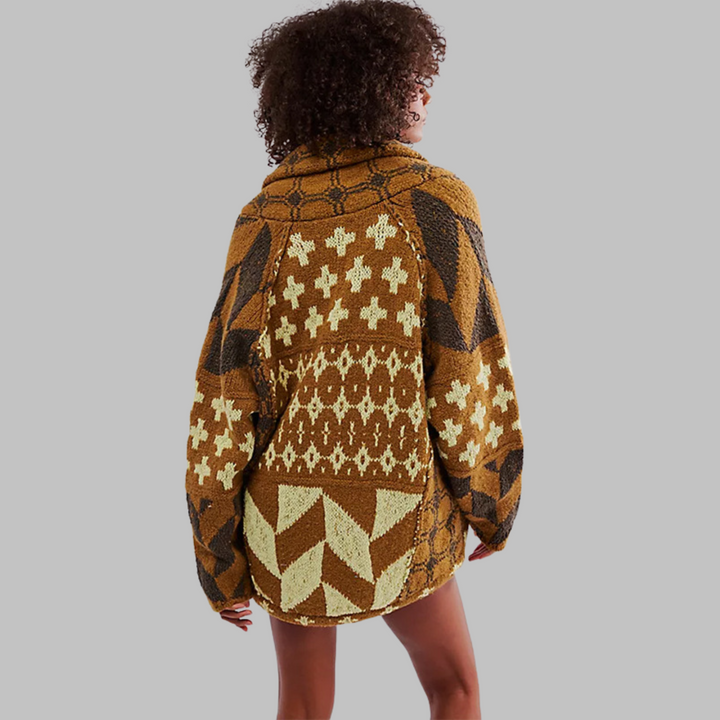 Portelle | Vintage Button Collar Cardigan