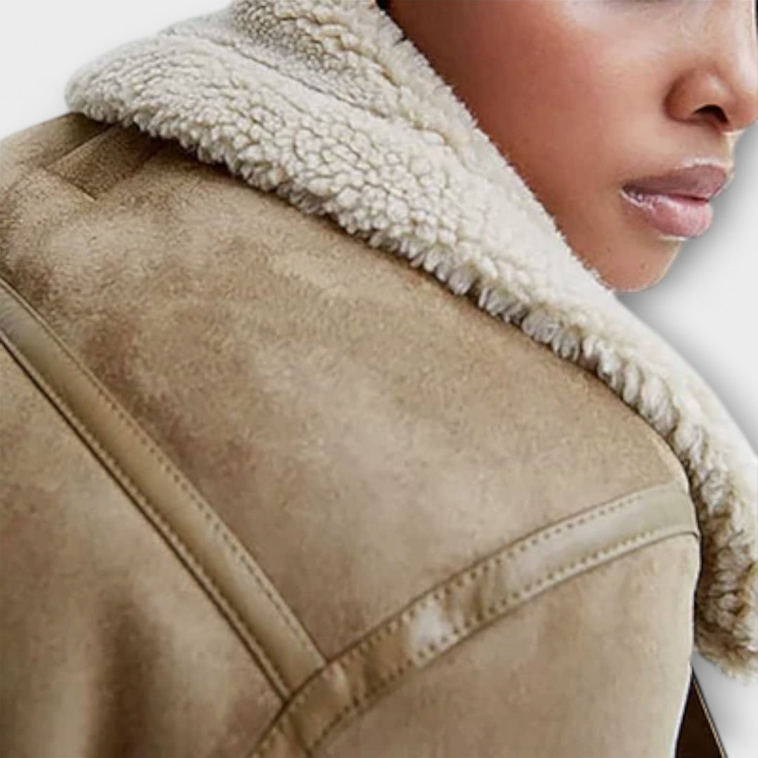 Aurora™ Shearling Aviator Jacket