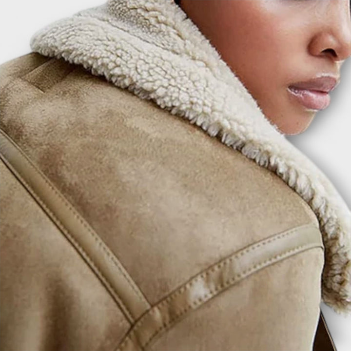 Aurora™ Shearling Aviator Jacket