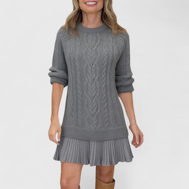Dira™ | Elegant Sweater Dress