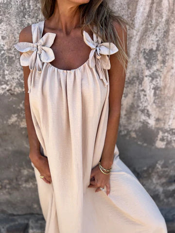 Floretta | Floral U Neck Dress