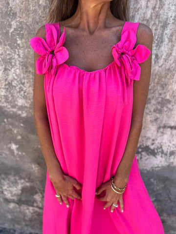 Floretta | Floral U Neck Dress