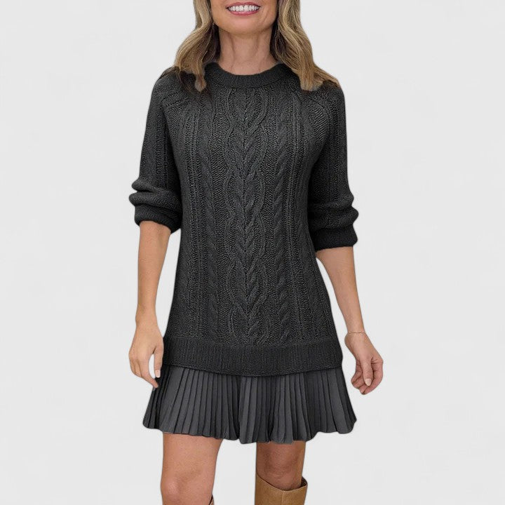 Dira™ | Elegant Sweater Dress