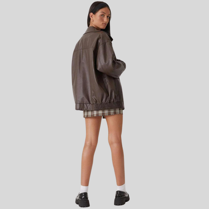 Monique™ | Leather Jacket