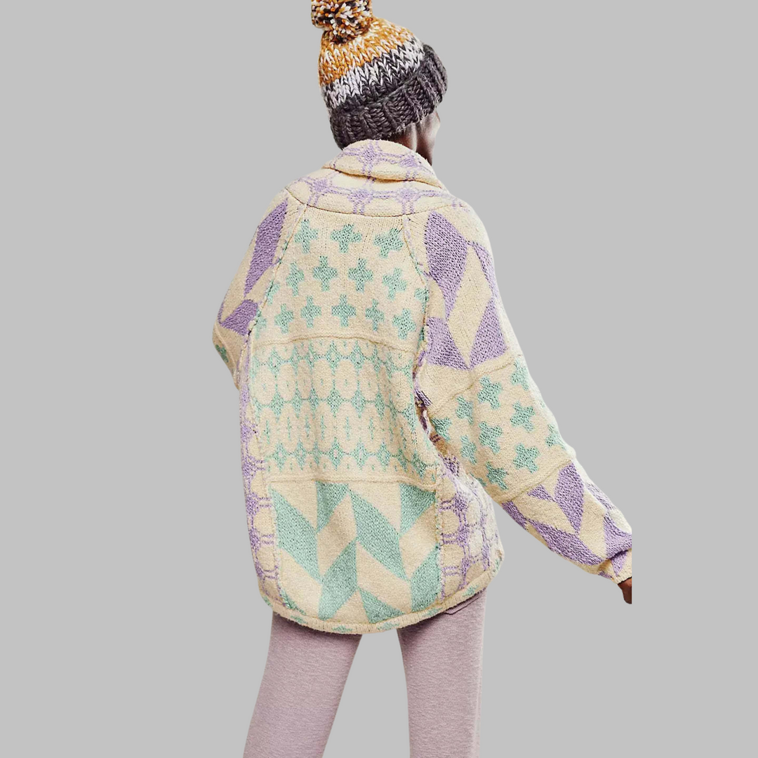 Portelle | Vintage Button Collar Cardigan