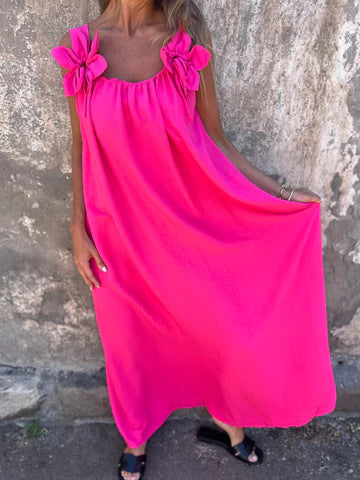 Floretta | Floral U Neck Dress