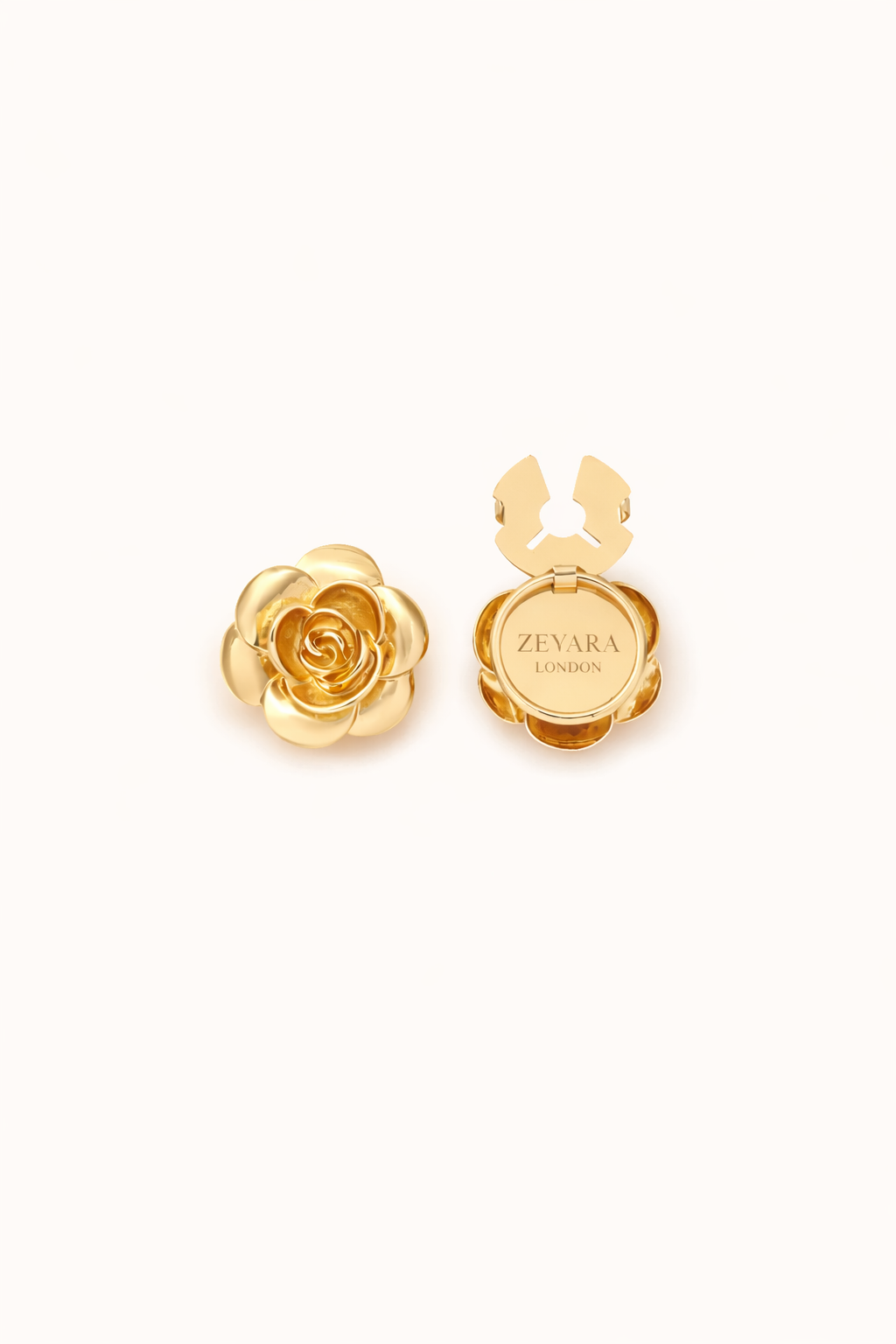 Ivory Rose | Button Covers 1 Set