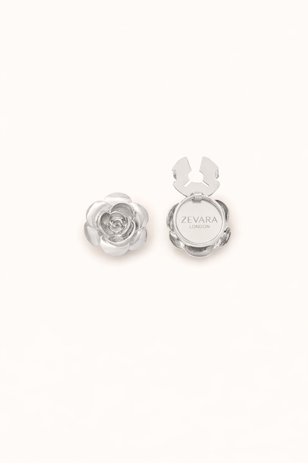 Ivory Rose | Button Covers 1 Set