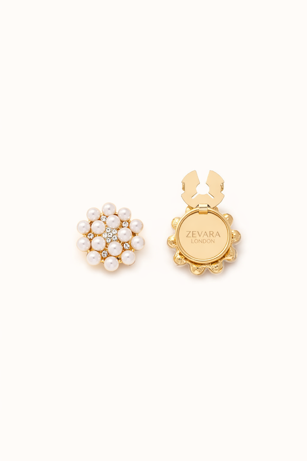Opaline Pearl - Button Covers 1 Set