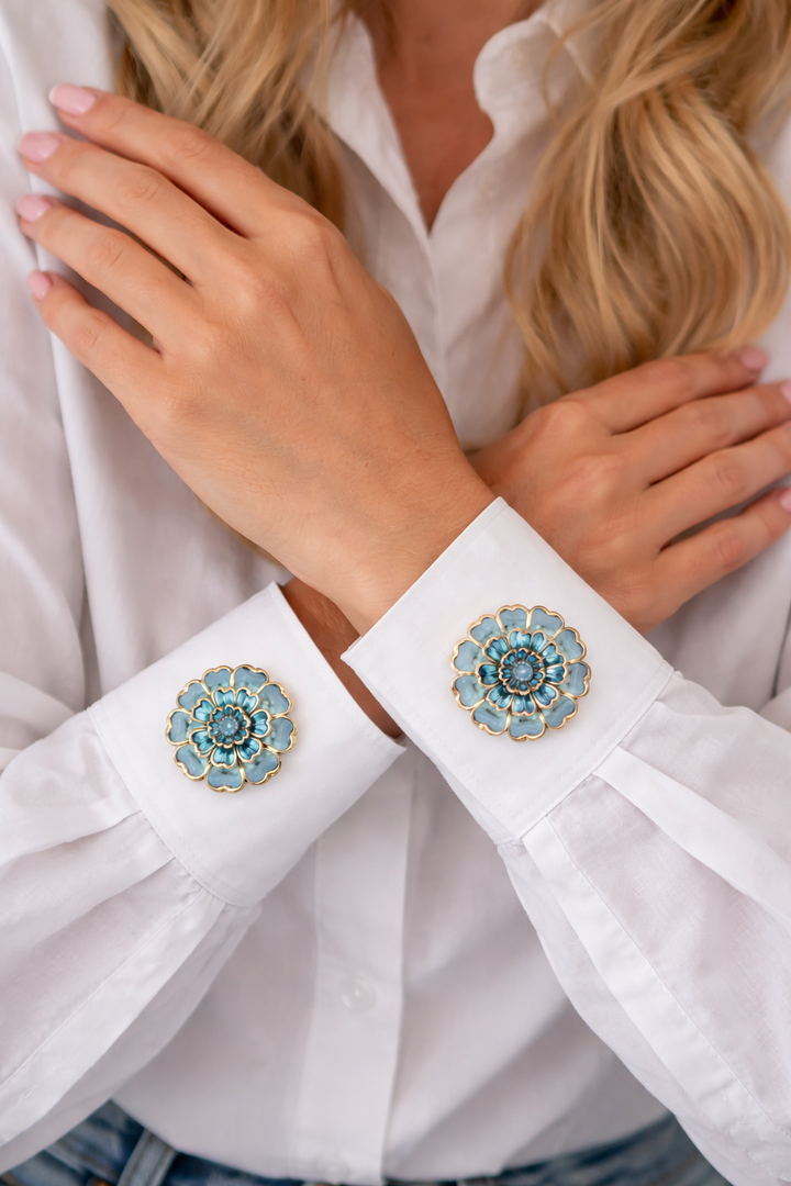 Daisy Flower | Button Covers 1 Set