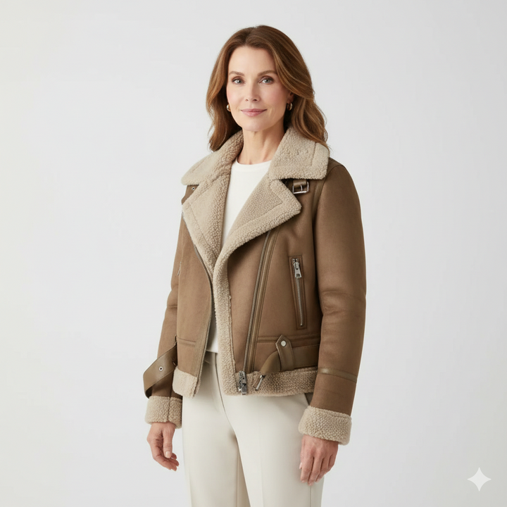 Aurora™ Shearling Aviator Jacket