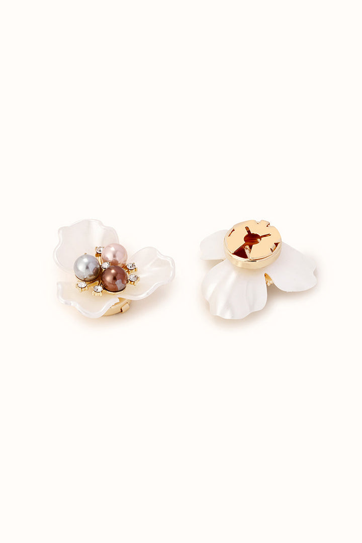 Pearl Blossom - Button Covers 1 Set