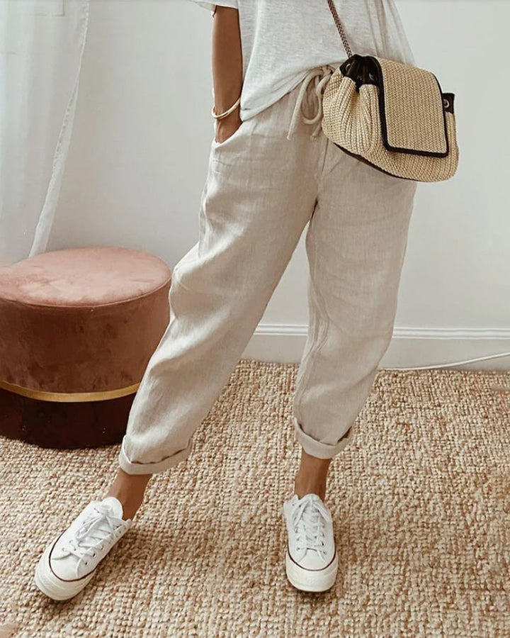 Juli™ | Stylish Linen Pants