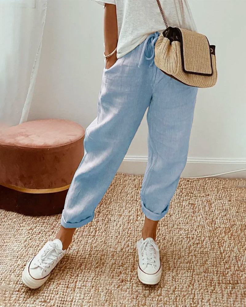 Juli™ | Stylish Linen Pants