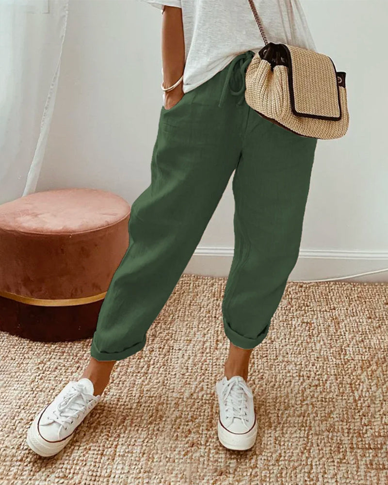 Juli™ | Stylish Linen Pants
