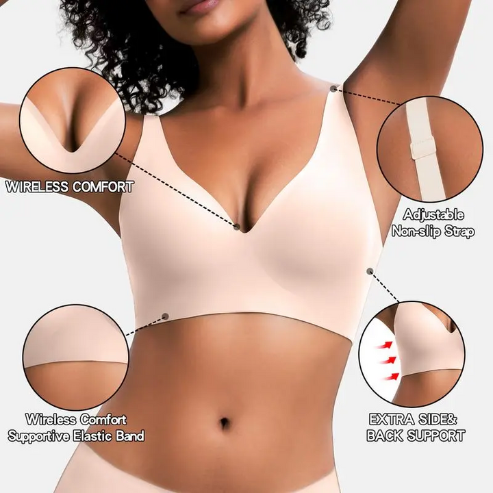 Elarisyn | Wireless v Neck Bra