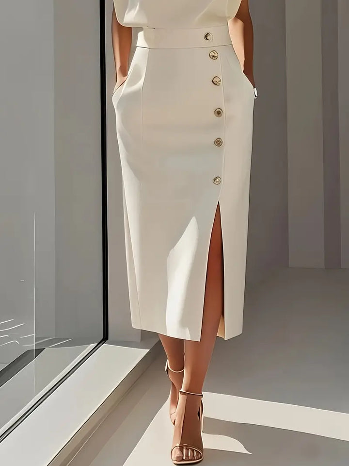 Mansory | Midi Dress with Side Slit