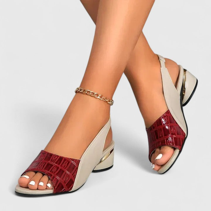 Mairah™ | Elegant Leather Sandals