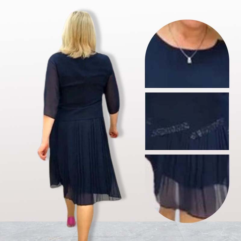 Florelle | Elegant Flowing Pleated Dress