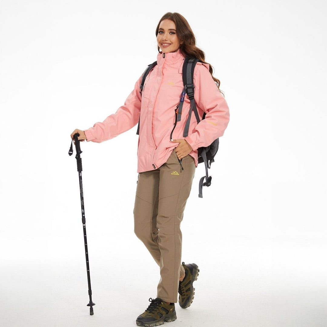 ANNE™ | Versatile 3-in-1 Waterproof Fleece-Lined Jacket