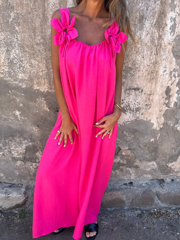 Floretta | Floral U Neck Dress