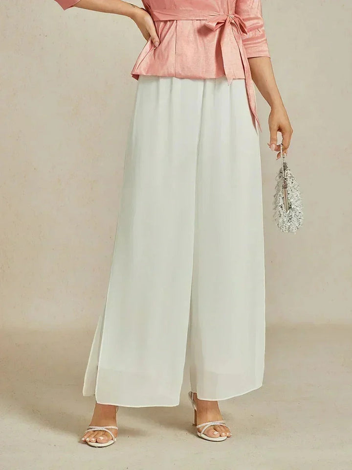 Fluressa | Split Hem Flow Trousers