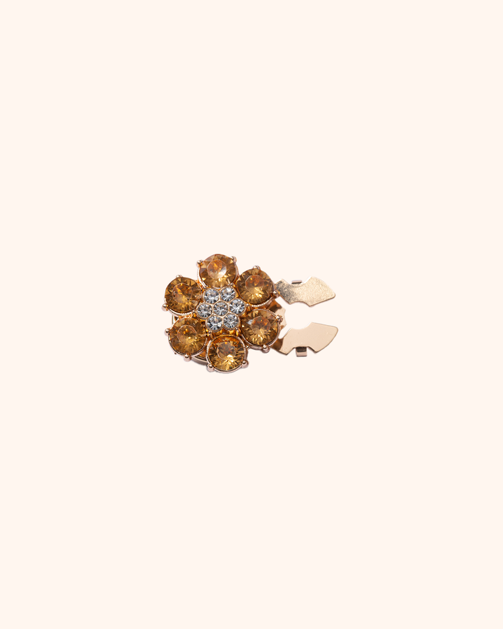Golden Flower - Button Cover 1 Set