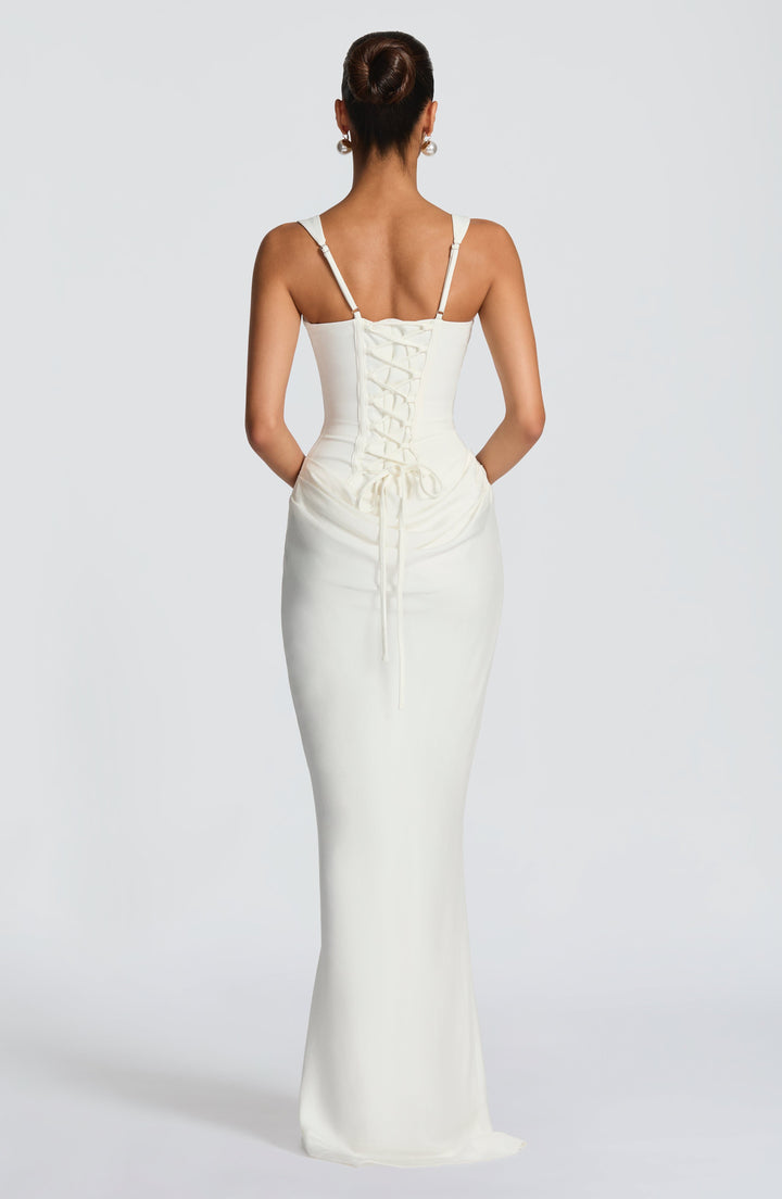 Lenoria | Square Neck Maxi Dress