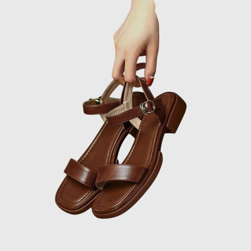 Celest™ | Orthopedic Leather Sandals