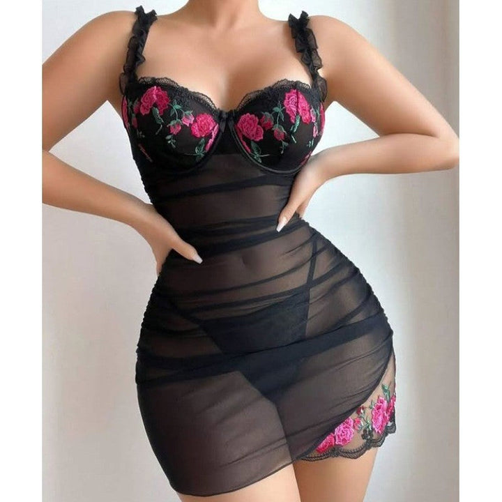Sensoria | Lace Strap Dress
