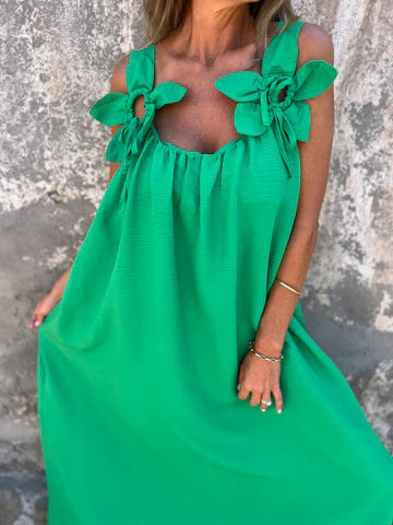Floretta | Floral U Neck Dress