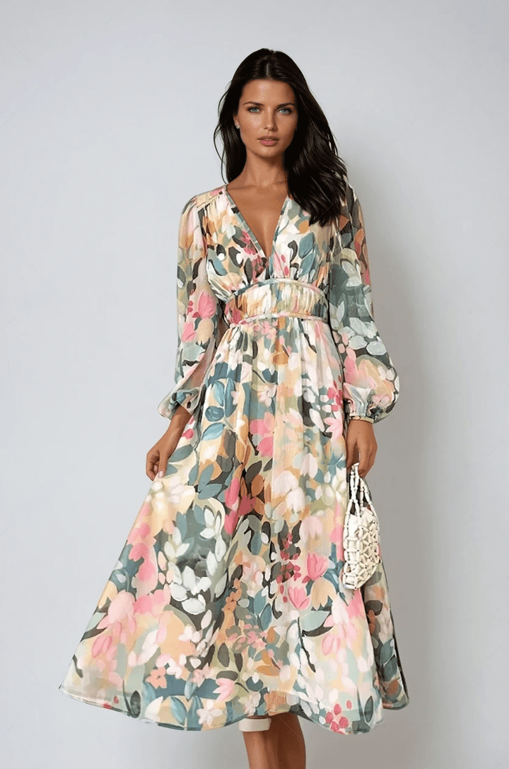 Thea™ | Graceful Floral Dress